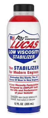 Low Viscosity Stabilizer 12 Ounce - Lucas Oil