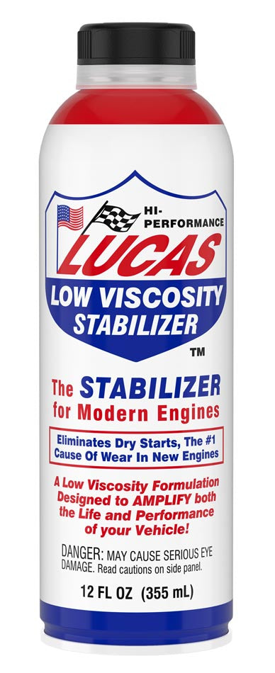 Low Viscosity Stabilizer 12 Ounce - Lucas Oil | Universal Auto Spares