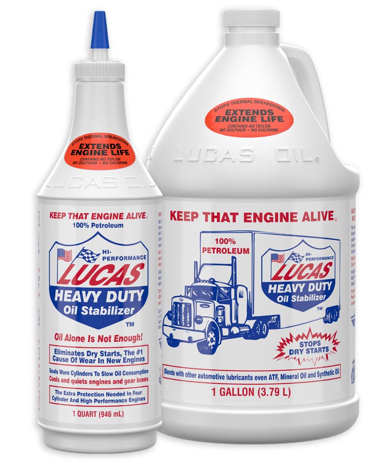 Heavy Duty Oil Stabilizer Additives - Lucas Oil | Universal Auto Spares