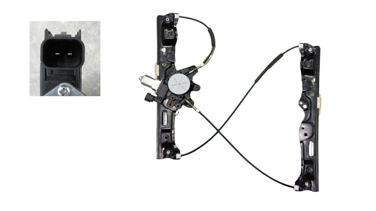 Front Window Regulator LHS (2 - Pin, With Motor) Ford Ranger PX 09/2011 - 12/2022 FDRG - WIR - 07L - Sterling Parts - Window Regulators & Winders - Sterling Parts
