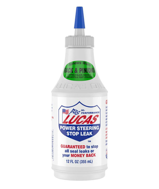 Power Steering Stop Leak 12 Ounce - Lucas Oil | Universal Auto Spares