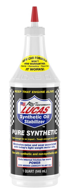 Pure Synthetic Oil Stabilizer 1 Quart - Lucas Oil