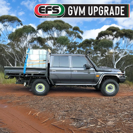 Toyota Landcruiser J7 79 series single/dual cab 09/2022+ 4200kg GVM Upgrade K-TLC-J7-GVM-4200 - EFS