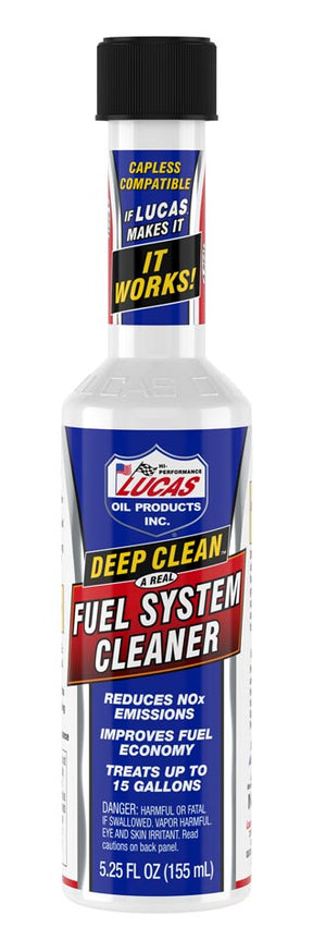 Deep Clean Fuel System Cleaner 5.25 Ounce - Lucas Oil