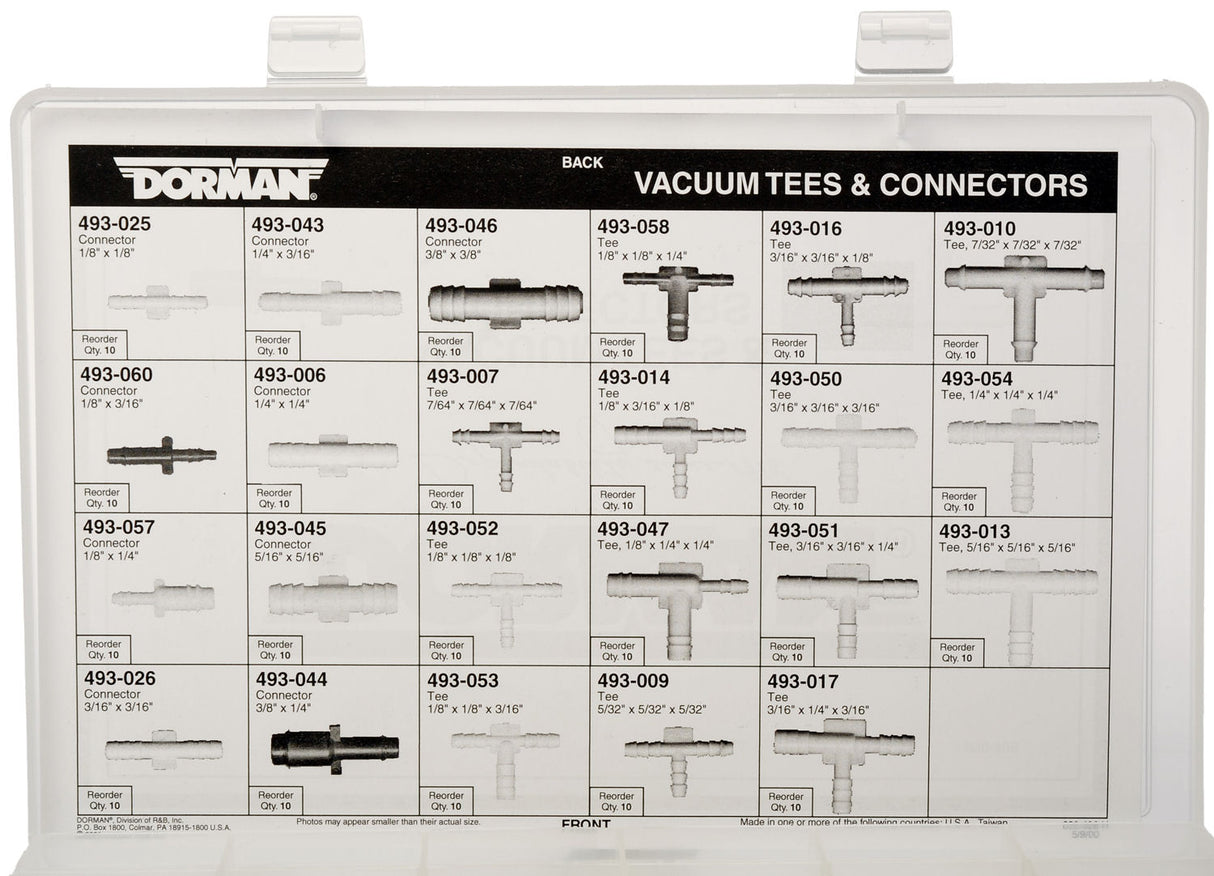 Vacuum Tees & Connectors 115 030-496 - Goss