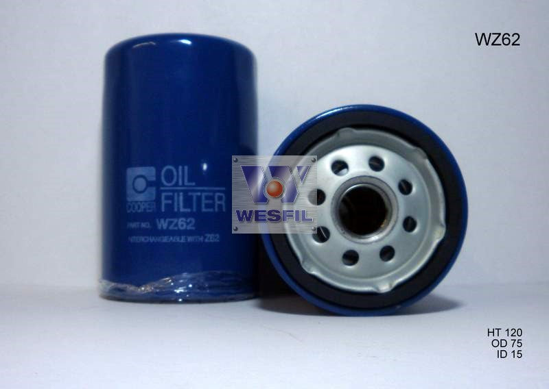 Oil Filter Z62 Ford WZ62 - Cooper - Cooper