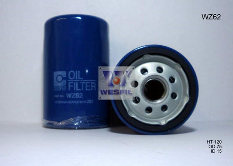 Oil Filter Z62 Ford WZ62 - Cooper