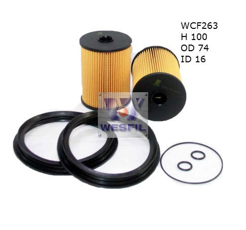 Fuel Filter R2711P Mini Mini WCF263 - Cooper