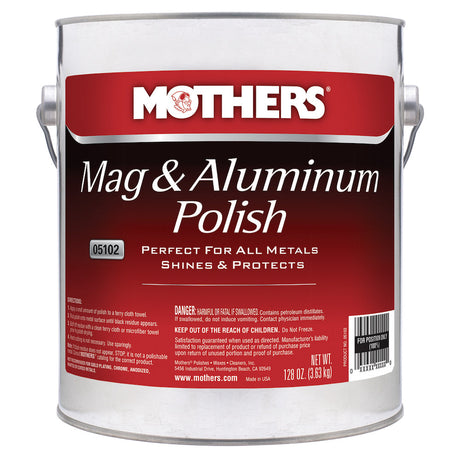 MAG & ALUMINIUM POLISH 3.63KG - Mothers
