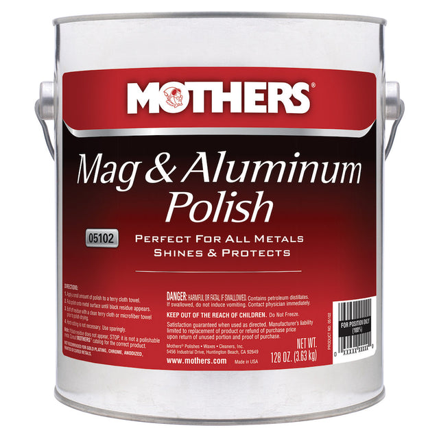 MAG & ALUMINIUM POLISH 3.63KG - Mothers