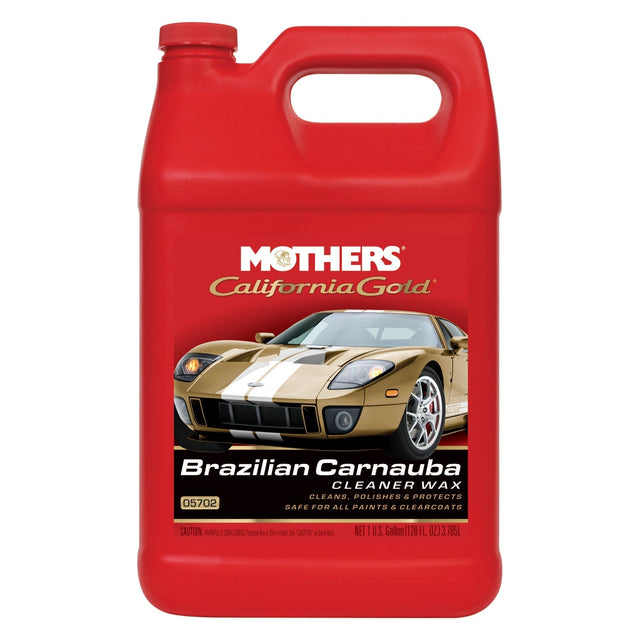 CALIFORNIA GOLD® BRAZILIAN CARNAUBA CLEANER WAX LIQUID 3.785L - Mothers