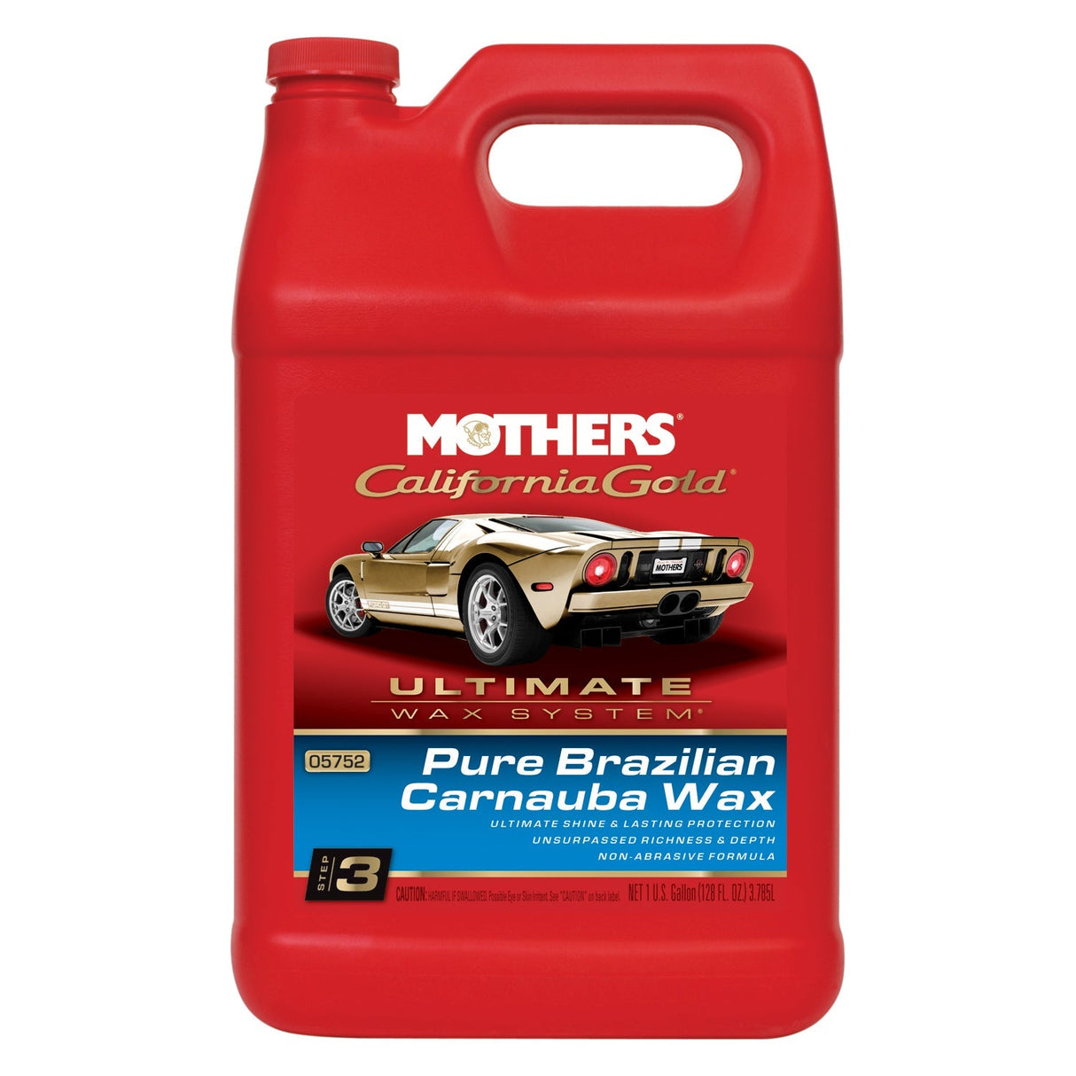 CALIFORNIA GOLD® PURE BRAZILIAN CARNAUBA WAX LIQUID 3.785L - Mothers