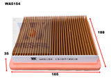 Air Filter Fits Ford WA5154 - Wesfil