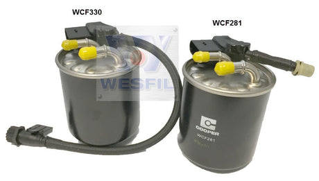 Diesel Fuel Filter Fits Mercedes WCF330 - Wesfil | Universal Auto Spares