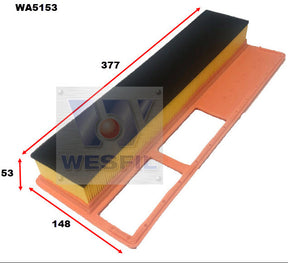 Air Filter Fits Fiat WA5153 - Wesfil