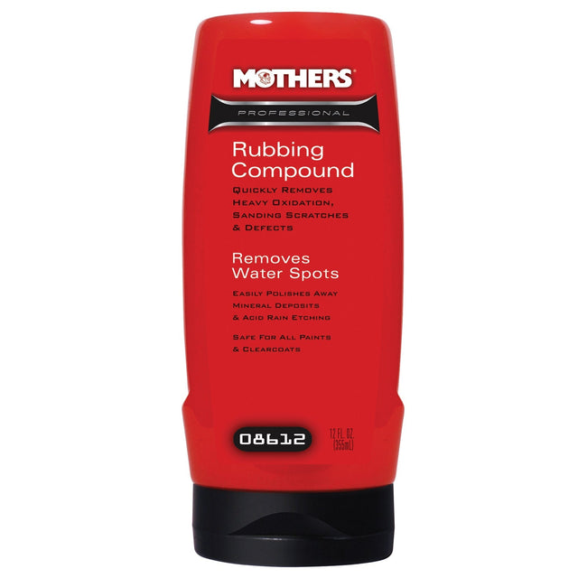 PROFESSIONAL RUBBING COMPOUND 355mL - Mothers