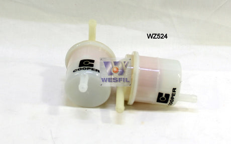 Plastic In-Line Fuel Filter Z524 Mitsubishi WZ524 - Cooper