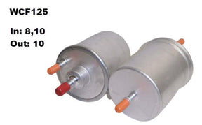 EFI Fuel Filter Z738 Fits Audi WCF125 - Wesfil