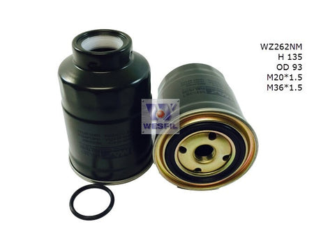 Diesel Fuel Filter Z262 Fits Asia/Daihatsu/Ford/Mazda WZ262NM - Wesfil | Universal Auto Spares