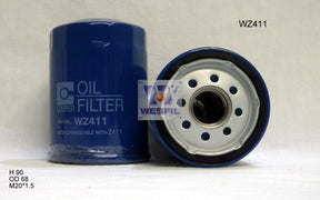 Oil Filter Z411 Ford/Mazda/Mitsubishi WZ411 - Cooper - Cooper