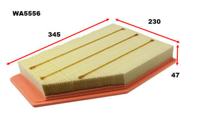 Air Filter A1968 Fits Holden WA5556 - Wesfil