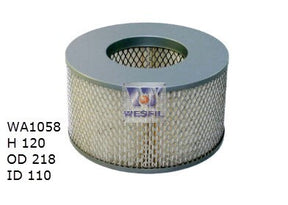 Air Filter A1438 Fits Toyota WA1058 - Wesfil