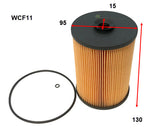 Diesel Fuel Filter R2603P Fits Mitsubishi WCF11 - Wesfil | Universal Auto Spares