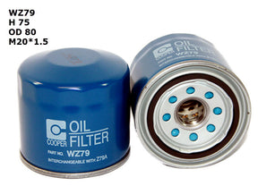 Oil Filter Z79 Multiple Applications Ford/Holden/Honda/Hyundai/Mazda/Mitsubishi/Rover/Subaru WZ79 - Cooper - Cooper