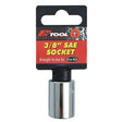 1/2” 6PT 3/8” Drive SAE Cr-V Regular Socket - PKTool | Universal Auto Spares