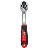 1/4", 3/8" & 1/2" DR 150mm Offset Handle CR-V Ratchet With 72 Teeth - PKTool | Universal Auto Spares