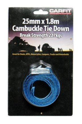 Cambuckle Cinch Strap 25mm x 1.8m - CARFIT