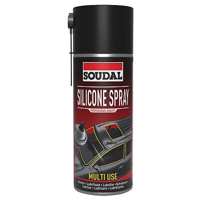 Silicone Spray 400mL - Soudal | Universal Auto Spares