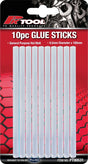 10 Pieces Glue Sticks 6.5mm Diameter General Purpose Hot Melt - PKTool | Universal Auto Spares
