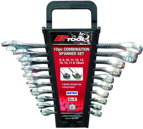 10 Pieces Metric CR-V Combination Spanner - PKTool