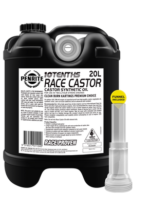10 Tenths Race Castor Oil 20W-40 (Full Synthetic) - Penrite 20L