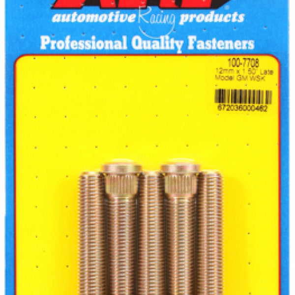 Wheel Stud Kit GM WHEEL STUD KIT 100-7708 - ARP