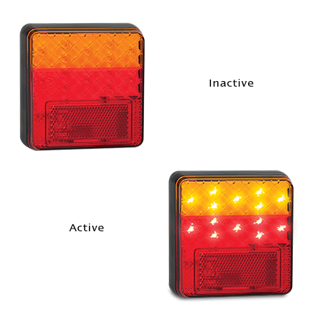 100 Series Stop/Tail/Indicator & Reflector 12-24 Volt Single Blister - LED AutoLamps | Universal Auto Spares