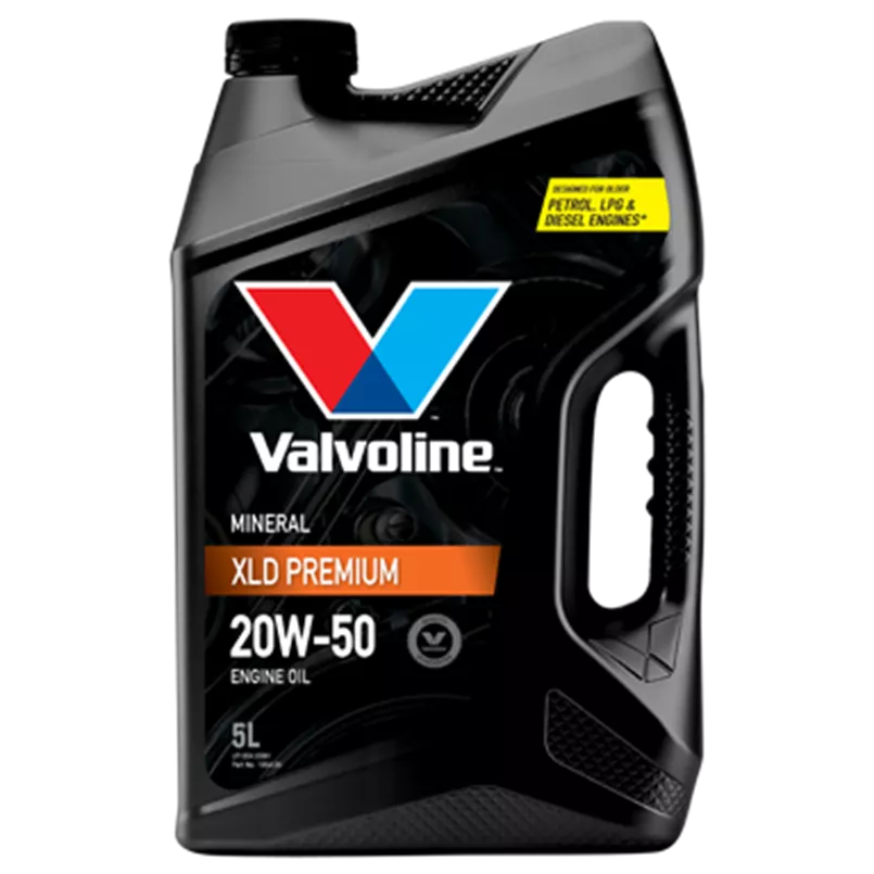 XLD Premium 20W-50 Mineral Engine Oil 5L - Valvoline | Universal Auto Spares