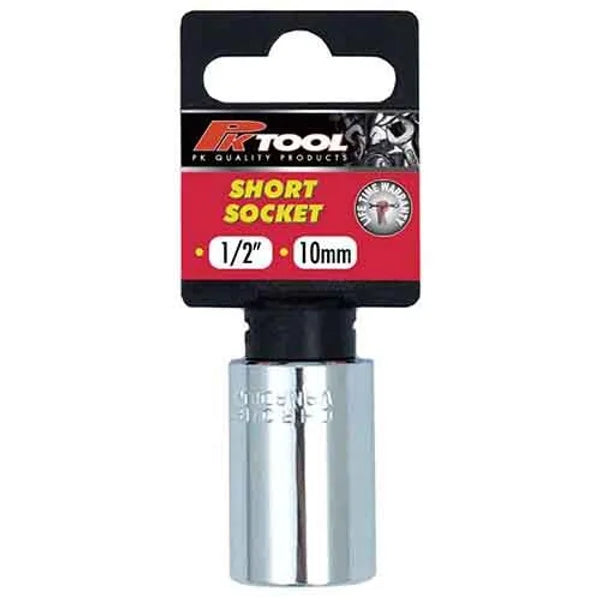 10mm 6PT 1/2” Drive Metric CR-V Regular Socket - PKTool | Universal Auto Spares