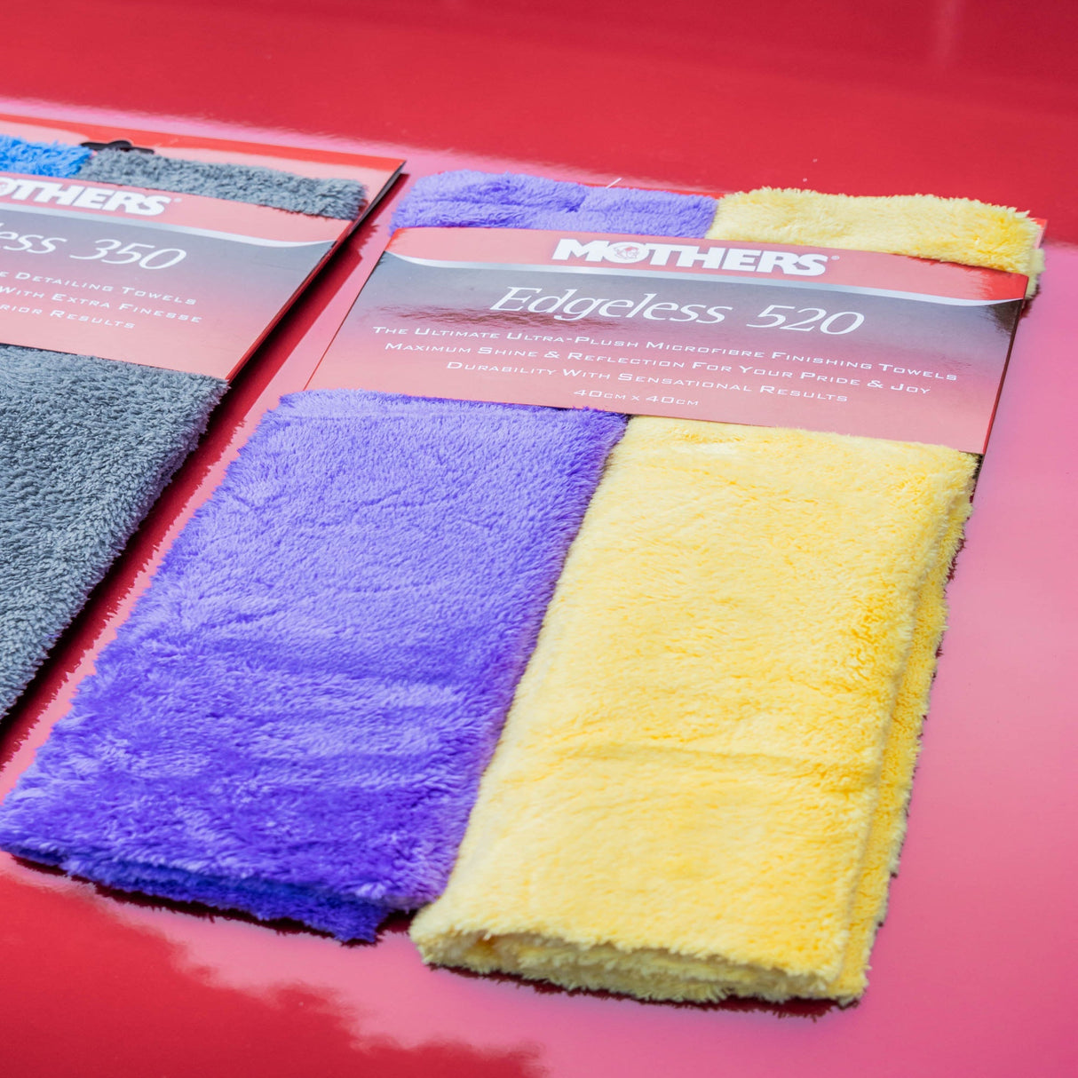 EDGELESS 520 MICROFIBRE DETAILING TOWELS - Mothers