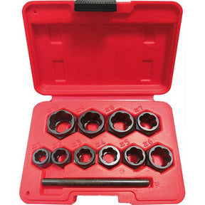 11 Pieces External Drive Thin Twist Extractor Socket Set - PKTool