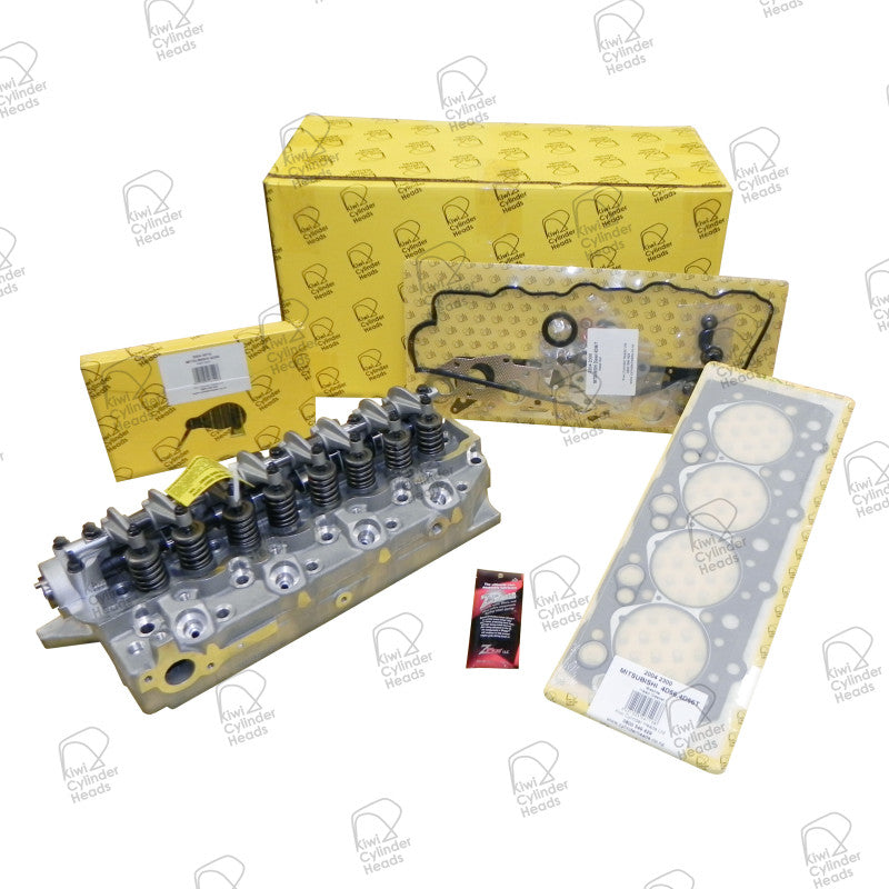 Complete Assembled Cylinder Head Kit for Mitsubishi 4D56A 8v Protruding — 11041067 — view 1