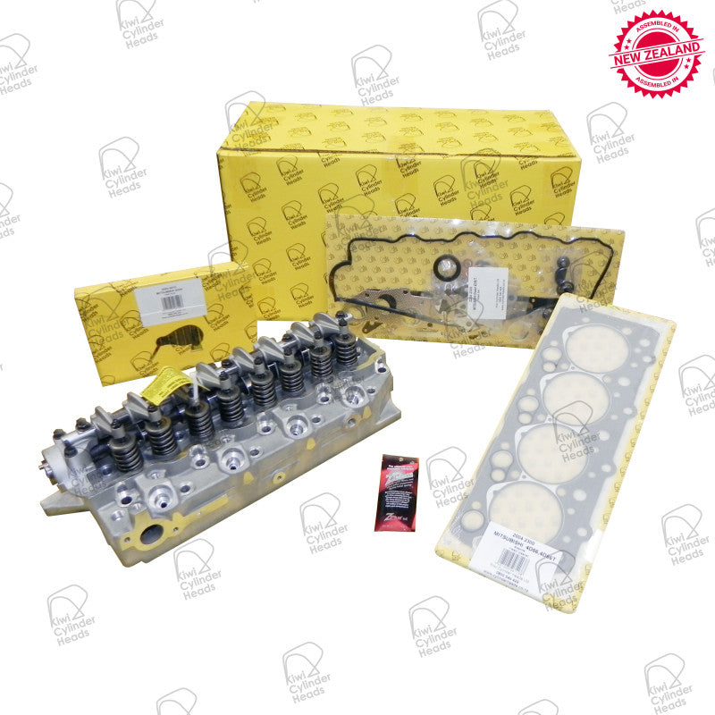 Complete Assembled Cylinder Head Kit for Mitsubishi 4D56B 8v Recessed — 11041089 — view 2