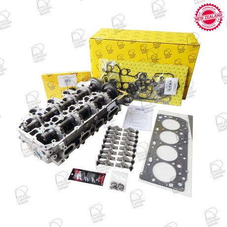 Complete Assembled Cylinder Head Kit Mitsubishi 4D56U 16v Low Power 11041230 - Kiwi Cylinder Heads