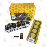 Assembled Cylinder Head Kit Toyota 22RE Square inlet Ports no rocker arm 11081097 - Kiwi Cylinder Heads - Cylinder Heads - Kiwi Cylinder Heads