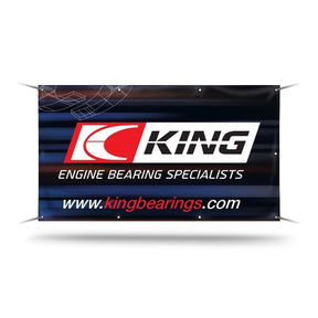 Fabric Banner 1.5M X 1M 1108UM0026 - King Racing - Merchandisers - King Racing
