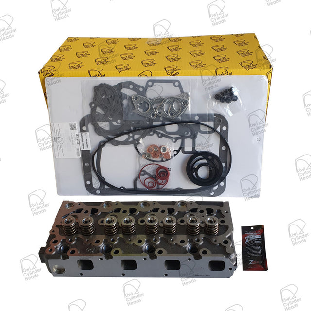 Assembled Cylinder Head Kit for Kubota V2203 Late with steam holes No Cams — 11251359 — view 1
