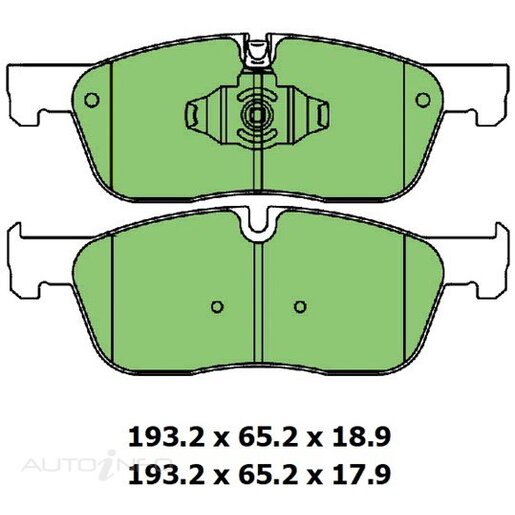 Ultra 4WD Front Brake Pads DB3291F - Protex | Universal Auto Spares