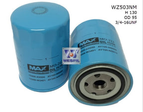Oil Filter Z503 Fits Nissan WZ503NM - Wesfil