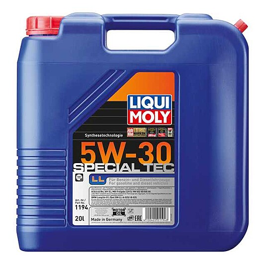 Special Tec LL 5W-30 Synthetic Technology - LIQUI MOLY | Universal Auto Spares